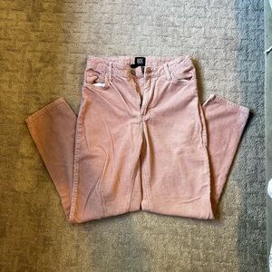 Pacsun BDG Pink Corduroy High Rise Pants